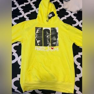 Neon Fashion Nova Poetic Justice Oversized Hoodie.